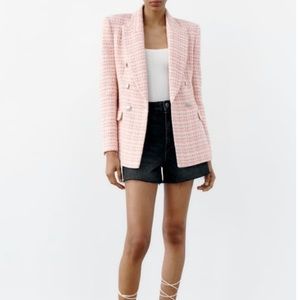 Zara Pink Blazer - Size L